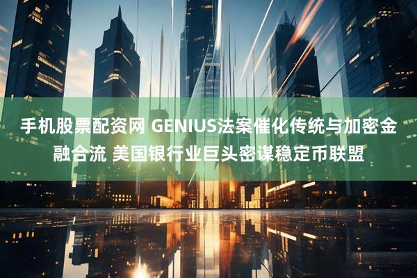 手机股票配资网 GENIUS法案催化传统与加密金融合流 美国银行业巨头密谋稳定币联盟
